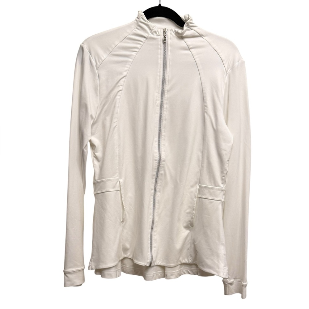 SOFIBELLA Full-Zip Jacket White XL